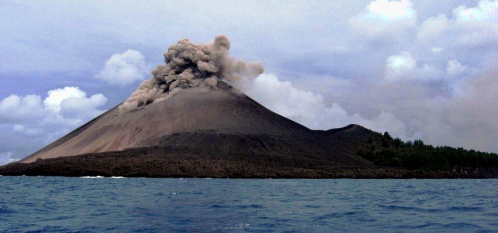 ANAK KRAKATOA, INDONESIA. PHOTO BY REV. MARY CODAY EDWARDS